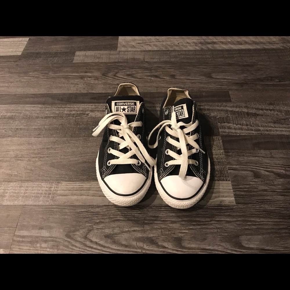 Converse Chuck Taylor All Star Low Top Kids, Black